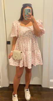 Pink Babydoll Dress