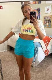 Blue Athletic Shorts