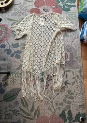 Cardigan Laced Back