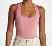 Wayf Pink Bodysuit