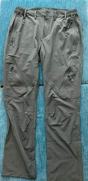 Hunter green/grey Hiking Pants