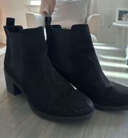 Divided Black Boots