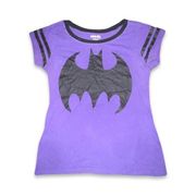 Batman Purple and Black Women’s T-Shirt 2XL