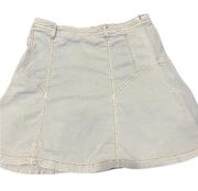 ANTHROPOLOGIE Denim Skirt Blue
BOHO A-Line Stretchy Cotton Blend size 14