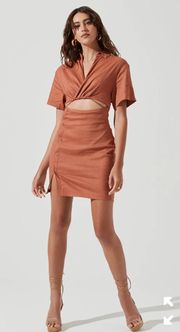 Fresca Cutout Mini Dress 