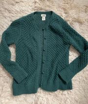 L.L.Bean Cardigan. Size medium.