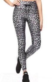 Leggings Snow Leopard Print 7/8 Length Size 6 (3XL) NWT