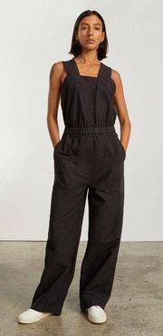 The Fatigue Apron Jumpsuit in Black 4 NWT