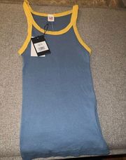 RE/DONE HANES Ribbed Tank NWT Size Large