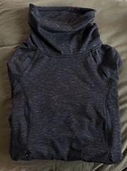 Active Long Sleeve Cowl Neck Pullover 