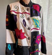 Women's Small Draper's & Damon's Vintage Artsy Jacket, Excellent