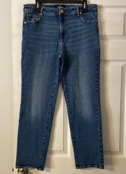 JORDACHE Jeans High Rise Straight-size 14 inseam 28”  excellent condition