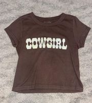 Brady Melville Classic Cowgirl Crop Top