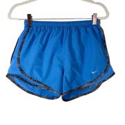 Nike  Women's‎ Dri-Fit Running Shorts Size S Blue Black