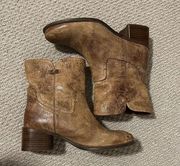 Diba True®
Walker Booties distressed tan brown boots 9 M