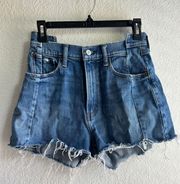 High Waisted Mom Shorts Curve Love