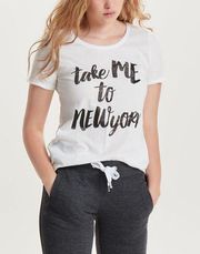 NWOT Take Me To New York Graphic Tee