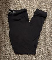 LL Bean Black Leggings, Small 