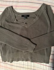 Forever 21 Green Knit Sweater