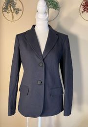 Weekend Max Mara Navy Frank Jersey Blazer Small