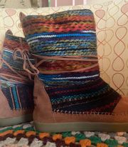 Aztec/Western Patterned Boots