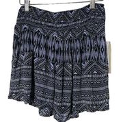 RD Style Shorts Vicki Printed Stitch Fix Navy & Black NWT Small