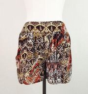 Abstract Printed Shorts