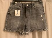 NWT jean shorts. High waisted by  Sz 11