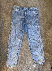 Acid Wash Jeans