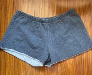 Brandy Melville Gray Sweat Shorts