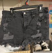 Target Black  Denim Shorts