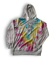 Keith Haring Women’s Tie Dye Hoodie NWT Xs