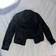 Leather Black Jacket