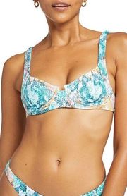 Demi Underwire Bandeau Bikini Top Size S/6