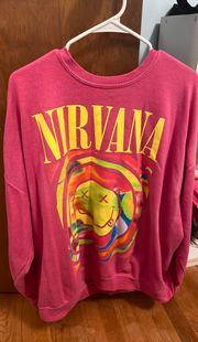 Nirvana Band Graphics Sweatshirt