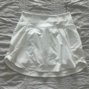 NWOT  White Skort XXS