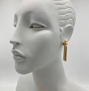 Vintage Trifari Signed Tassel Fringe Clip-on Earrings