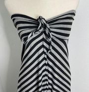 Wallflower strapless dress or cover up.  Size Small.  Striped.