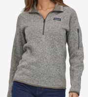 Fleece Grey Quarter Zip