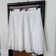 AVENUE A line lace Skirt NWT