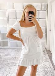 NWT  White Terry Fashion Dress