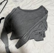 Free People Cropped Long Sleeve