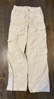 Beige Cargo Pants