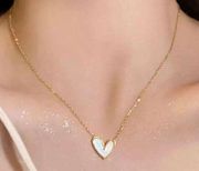 Gold Plated Heart Necklace