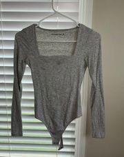 Gray Bodysuit