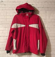 Roxy Snow Endurance parka with removable hood- EUC! All the bells and whistles