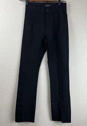 Ayr Pants Women 00 The Sizzle Split Hem Crop Dress Pant Career Preppy