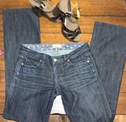 Ladies  Premium Hollywood Hills Denim Jeans Size 27 NEW WITHOUT TAGS