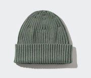 Heattech Green Beanie