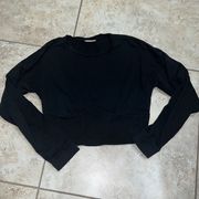 Noisy May Long Sleeve Crop Top Size Large